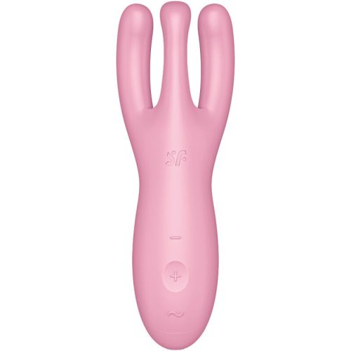 SATISFYER - TRIPAS 4 VIBRÁTOR APP PINK