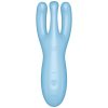 SATISFYER - HÁROMSZOROS 4 VIBRÁTOR ALKALMAZÁS KÉK