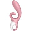 SATISFYER - HUG ME RABBIT VIBRÁTOR APP PINK