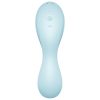 SATISFYER - CURVY TRINITY 5 AIR PULSE STIMULATOR & VIBRATOR APP BLUE