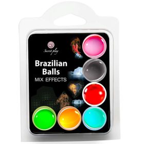 SECRET PLAY SET 6 BRAZILIAN BALLS MIX EFFEKT