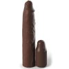 FANTASY X - TENSIONS - PIPEDREAMS HÜVELY 22,86 CM + 7,62 CM PLUG BROWN