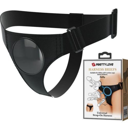 PRETTY LOVE - FEKETE UNIVERZÁLIS HEVEDER