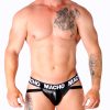 MACHO - MX25NC JOCK FEKETE BŐR XL