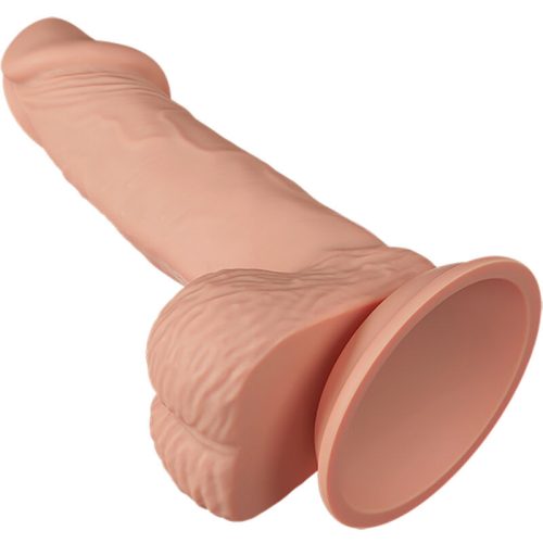 BAILE - BEAUTIFUL ENCOUNTER ZEBULON RUGALMAS, REALISTA DILDO 19,4 CM TERMÉSZETES