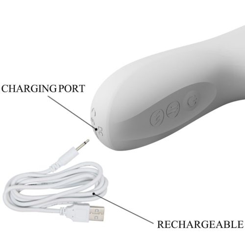 PRETTY LOVE - REESE VIBRÁTOR EZÜST FORGÁSSAL