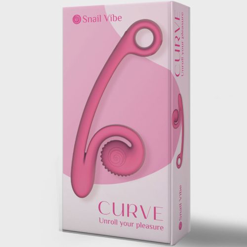 CSIGA HANGULAT - CURVE VIBRATOR PINK