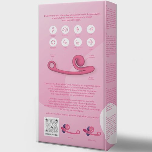 CSIGA HANGULAT - CURVE VIBRATOR PINK