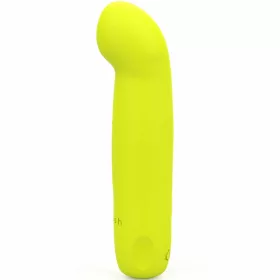   B SWISH - BCUTE CURVE INFINITE CLASSIC RECHARGEABLE SILICONE VIBRATOR YELLOW