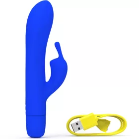   B SWISH - BWILD BUNNY INFINITE CLASSIC RECHARGEABLE VIBRATOR BLUE SILICONE