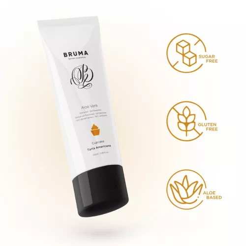 BRUMA - ALOE VERA SLIDING GEL CUPCAKE FLAVOR 100 ML