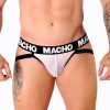 MACHO - MX26X1 JOCK GRID FEHÉR L