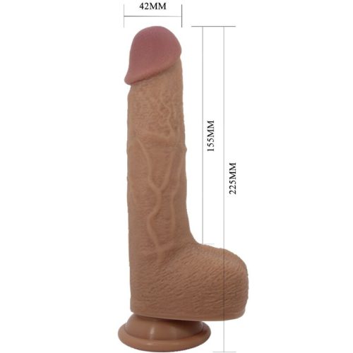 PRETTY LOVE - TOMMY REALISTIC DILDO VIBRÁTOR 22,5 CM