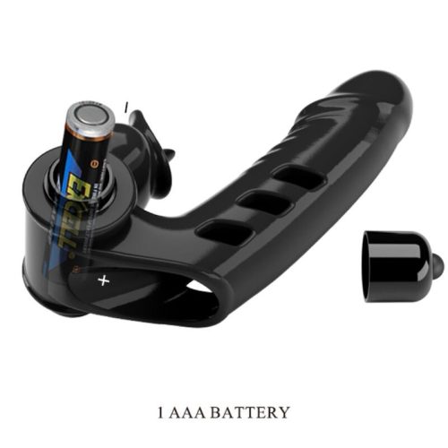 PRETTY LOVE - CORBIN BLACK VIBRÁTOR UJJFEDŐ