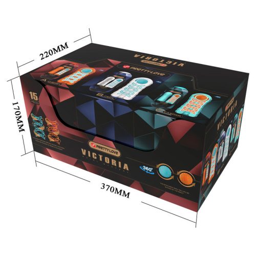 PRETTY LOVE - VICTORIA MASZTURBÁTOR 15 DARAB