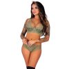 LIVCO CORSETTI DIVAT - FENYŐ LC 90667 BRA + BUGYI KHAKI