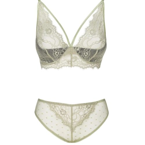 LIVCO CORSETTI DIVAT - FENYŐ LC 90667 BRA + BUGYI KHAKI