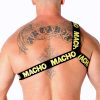 MACHO - RÓMAI HEVEDER SÁRGA L/XL