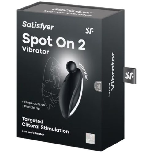 SATISFYER - SPOT ON 2 LE-ON VIBRÁTOR FEKETE