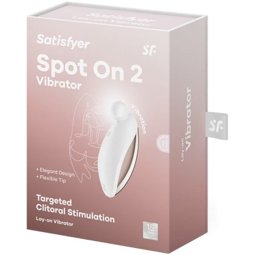 SATISFYER - SPOT ON 2 LE-ON VIBRÁTOR FEHÉR