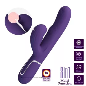   PRETTY LOVE - PERLITA G-SPOT VIBRATOR 3 IN 1 MULTIFUNCTION PURPLE