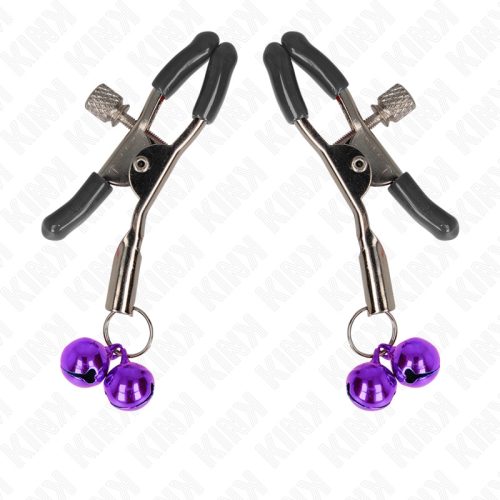 KINK - DUPLA HARANG, MELLBIMBÓ BILINCS LILA 6 CM