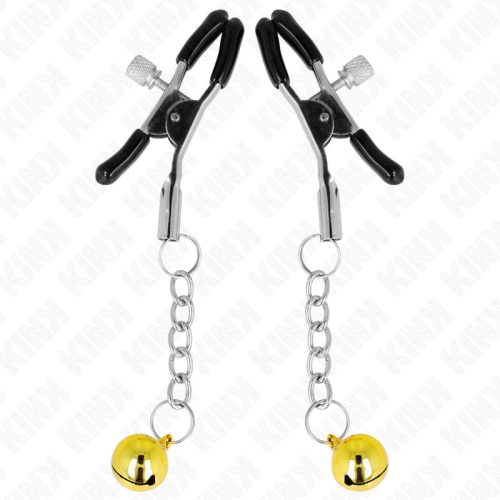 KINK - ARANY CSENGŐ HARANG MEDÁL MELLBIMBÓ BILINCSEK 6 CM