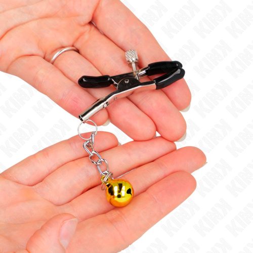 KINK - ARANY CSENGŐ HARANG MEDÁL MELLBIMBÓ BILINCSEK 6 CM