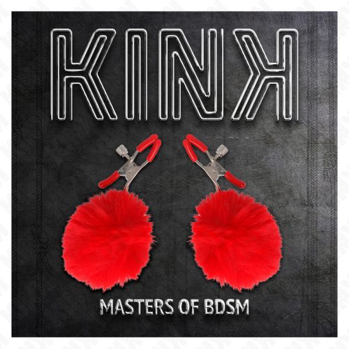 KINK - MŰSZŐRME GÖMB, MELLBIMBÓ BILINCS PIROS 6 CM