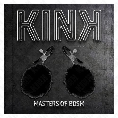 KINK - MŰSZŐRME GÖMB, MELLBIMBÓ BILINCS FEKETE 6 CM