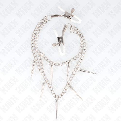 KINK - MELLBIMBÓK SZÖGES LÁNCOKKAL 30 CM