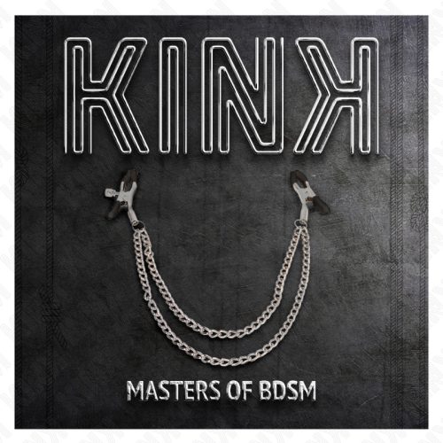 KINK - MELLBIMBÓCSIKERÉK 2 VASTAG EZÜST LÁNCCAL, 20/23 CM