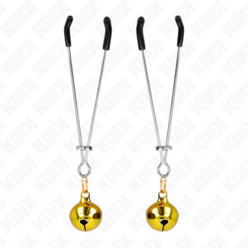 KINK - VÉKONY HARANGBIMBÓ BILINCSEK ARANY 7 CM