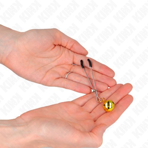 KINK - VÉKONY HARANGBIMBÓ BILINCSEK ARANY 7 CM