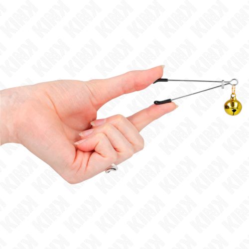 KINK - VÉKONY HARANGBIMBÓ BILINCSEK ARANY 7 CM