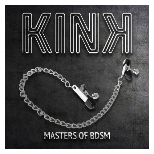 KINK - LAPOS LÁNC MELLBIMBÓ BILINCSEK EZÜST 34 CM