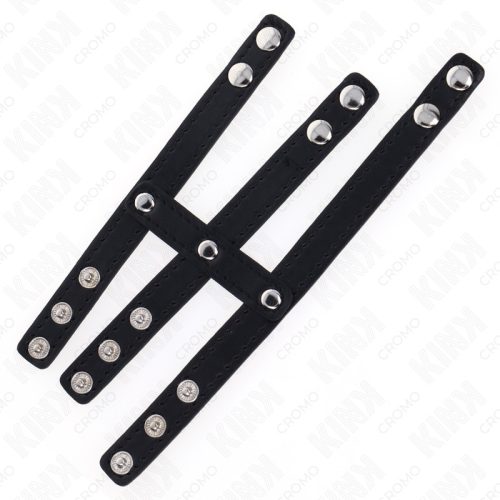 KINK – HÁROMSZOR BŐR PÉNISZGYŰRŰ NYOMÁSOS ZÁRÁSSAL