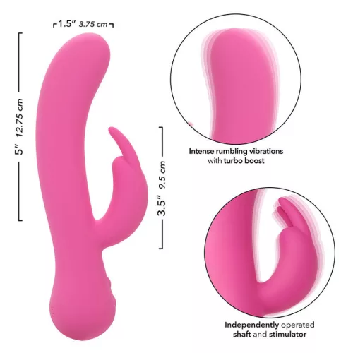 CALEXOTICS - FIRST TIME VIBRATOR RABBIT RECHARGEABLE PINK