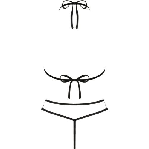 LIVCO CORSETTI DIVAT - JIMENA LC 20216 BRA + TANGA FEKETE EGYMÉRETŰ, EGYMÉRETŰ.