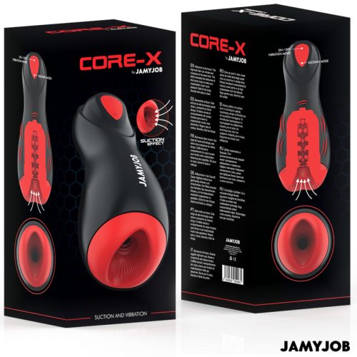 JAMYJOB – CORE-X AUTOMATA MASZTURBÁTOR 5 SZÍVÓ- ÉS REZGÉSI MÓDOK