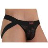 ÉGET - 005 JOCK LINGERIE BLACK XL