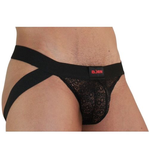ÉGET - 005 JOCK LINGERIE BLACK XL
