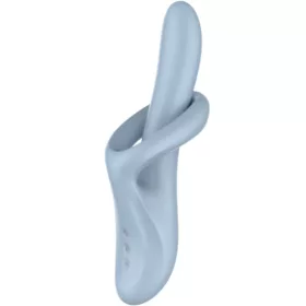   SATISFYER - HEAT FLEX 4 HEAT EFFECT VIBRATOR 12 VIBRATIONS BLUE