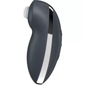 SATISFYER - TAP & CLIMAX 2 VIBRATOR & STIMULATOR GREY
