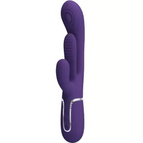   PRETTY LOVE - SHANIA TRIPLE RABBIT VIBRATOR MULTIFUNCTION PURPLE
