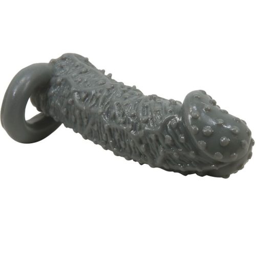 PRETTY LOVE - REALISTA PÉNISZNAGYOBBÍTÓ ÉS KÉSLELTETŐ HÜVELY 2-ES MODELL SZÜRKE