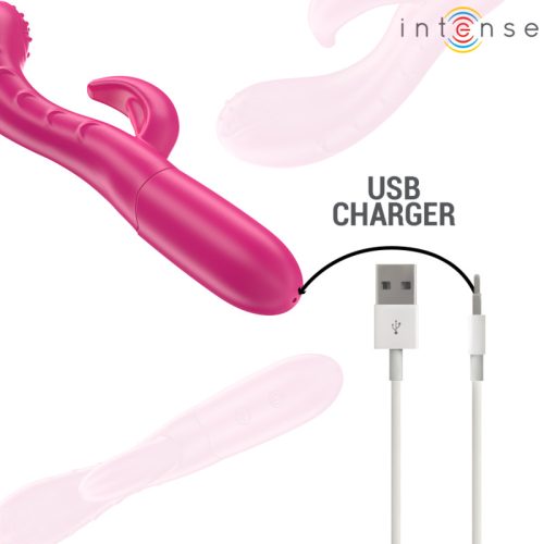 INTENSE - AMARA VIBRÁTOR STIMULÁLÓ NYELVVEL 10 REZGÉS PINK