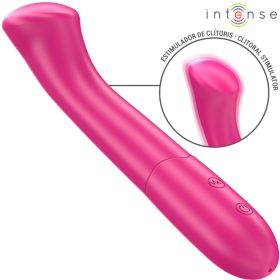  INTENSE - PATY VIBRÁTOR 19 CM RUGALMAS 10 REZGÉS 2-ES MODELL PINK