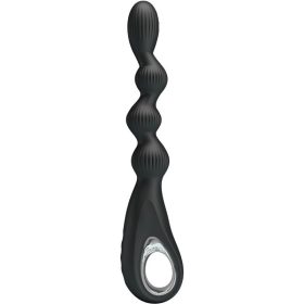 PRETTY LOVE - FEDERER ANÁLIS VIBRÁTOR 12 VIBRÁCIÓ FEKETE