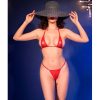 CHILIROSE - CR 4840 MICRO BIKINI PIROS S/M